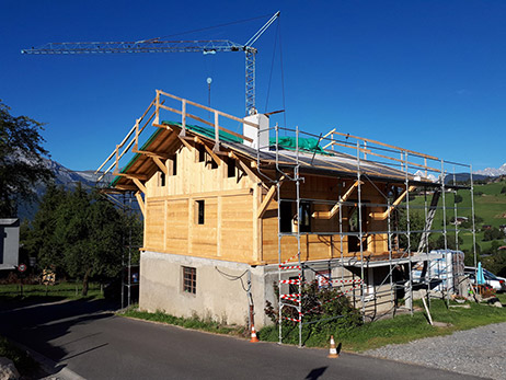 Menuiserie extérieure bois Cordon Sallanches