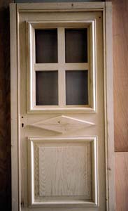 Menuiserie fabrication de portes en bois Cordon Sallanches