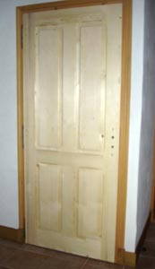 Menuiserie fabrication de portes en bois Cordon Sallanches